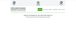 Desktop Screenshot of forellensee-garage.ch