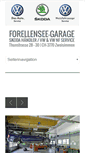 Mobile Screenshot of forellensee-garage.ch